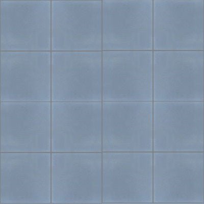 Mission French Blue 4"x4" Encaustic Cement Tile - Avente Tile