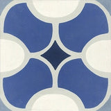 Mission Modern Weave B 8"x8" Encaustic Cement Tile - Avente Tile