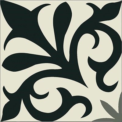 Mission Nantes D 8"x8" Encaustic Cement Tile - Avente Tile