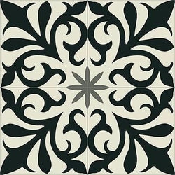 Mission Nantes D 8"x8" Encaustic Cement Tile - Avente Tile