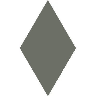 Mission Natural Gray 4"x8" Diamond Encaustic Cement Tile - Avente Tile
