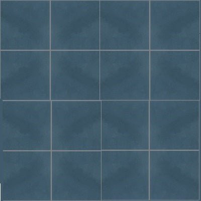 Mission Navy 4"x4" Encaustic Cement Tile - Avente Tile