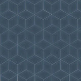 Mission Navy 4"x8" Diamond Encaustic Cement Tile - Avente Tile