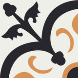 Mission Orleans Caramel 8"x8" Encaustic Cement Tile - Avente Tile