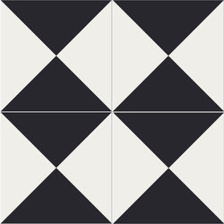 Mission Partial Field C 8"x8" Encaustic Cement Tile - Avente Tile