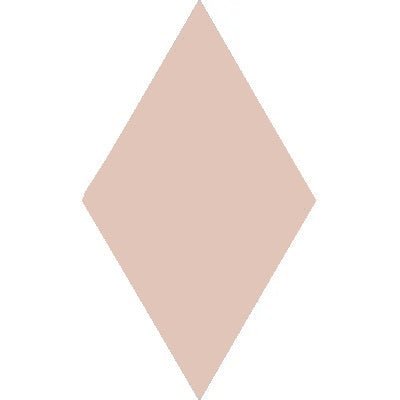 Mission Rosa 4"x8" Diamond Encaustic Cement Tile - Avente Tile