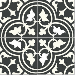 Mission Roseton D 8"x8" Encaustic Cement Tile - Avente Tile