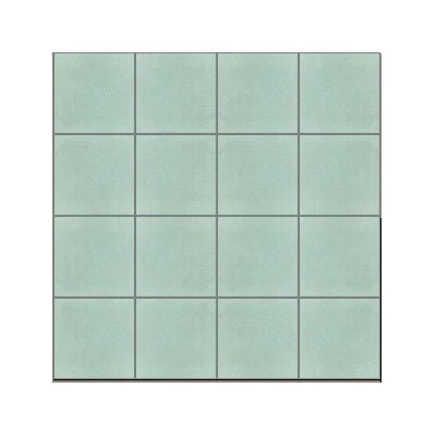 Mission Sage 3"x3" Encaustic Cement Tile - Avente Tile