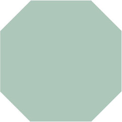 Mission Sage Octagon Encaustic Cement Tile 8"x8" - Avente Tile
