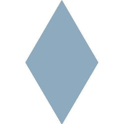 Mission Sky Blue 4"x8" Diamond Encaustic Cement Tile - Avente Tile