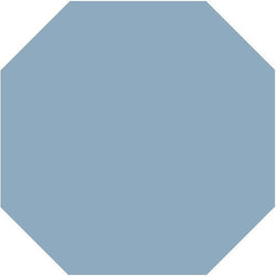 Mission Sky Blue Octagon Encaustic Cement Tile 8"x8" - Avente Tile