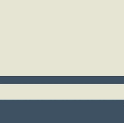 Mission Striped Navy & White Border Encaustic Cement Tile 8"x8" - Avente Tile