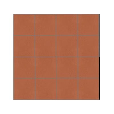 Mission Terracotta 3"x3" Encaustic Cement Tile - Avente Tile