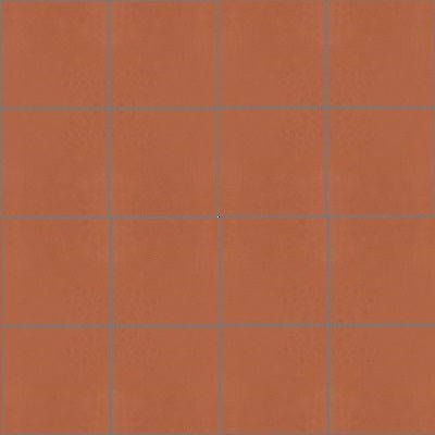 Mission Terracotta 4"x4" Encaustic Cement Tile - Avente Tile
