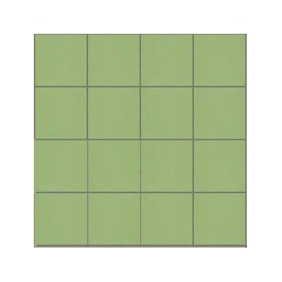 Mission Verde Caribe 3"x3" Encaustic Cement Tile - Avente Tile