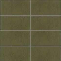 Mission Verde Militar 4"x8" Encaustic Cement Tile - Avente Tile