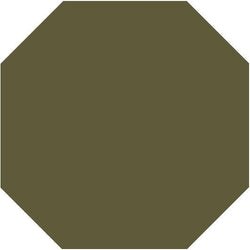 Mission Verde Militar Octagon Encaustic Cement Tile 8"x8" - Avente Tile