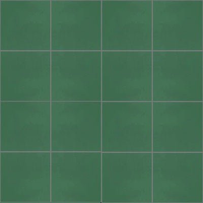 Mission Vert Fonce 4"x4" Encaustic Cement Tile - Avente Tile