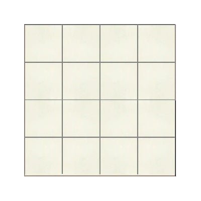Mission White 3"x3" Encaustic Cement Tile - Avente Tile