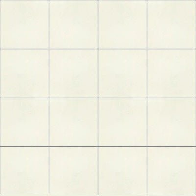 Mission White 4"x4" Encaustic Cement Tile - Avente Tile