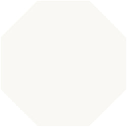 Mission White Octagon Encaustic Cement Tile 8"x8" - Avente Tile