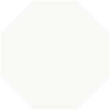 Mission White Octagon Encaustic Cement Tile 8"x8" - Avente Tile