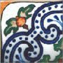 Oporto Hand Painted Ceramic Tile - Avente Tile