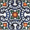Oporto Hand Painted Ceramic Tile - Avente Tile