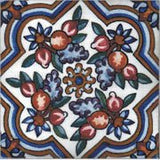 Portalegre Hand Painted Ceramic Tile - Avente Tile