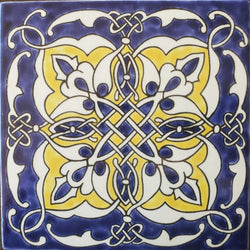 Ruan Hand Painted Ceramic Tile - Avente Tile
