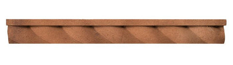 Rustic 16" Rope Step Molding - Avente Tile