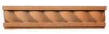 Rustic 16" Rope Wall Molding - Avente Tile
