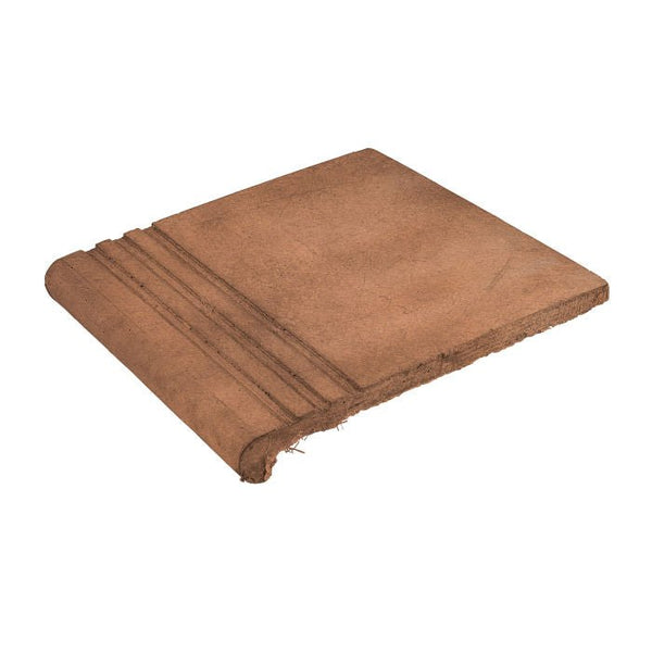 Rustic Grooved Stair Tread 12" - Avente Tile