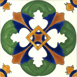 San Francisco Hand Painted Ceramic Tile - Avente Tile