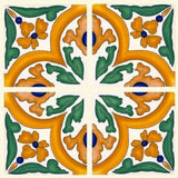 San Jose Hand Painted Ceramic Tile - Avente Tile