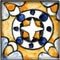 Spanish Cadiz Hand Painted Ceramic Tile - Avente Tile