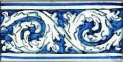 Spanish Soria Hand Painted Ceramic Tile - Avente Tile