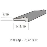 Yucatan Trim Cap - Avente Tile