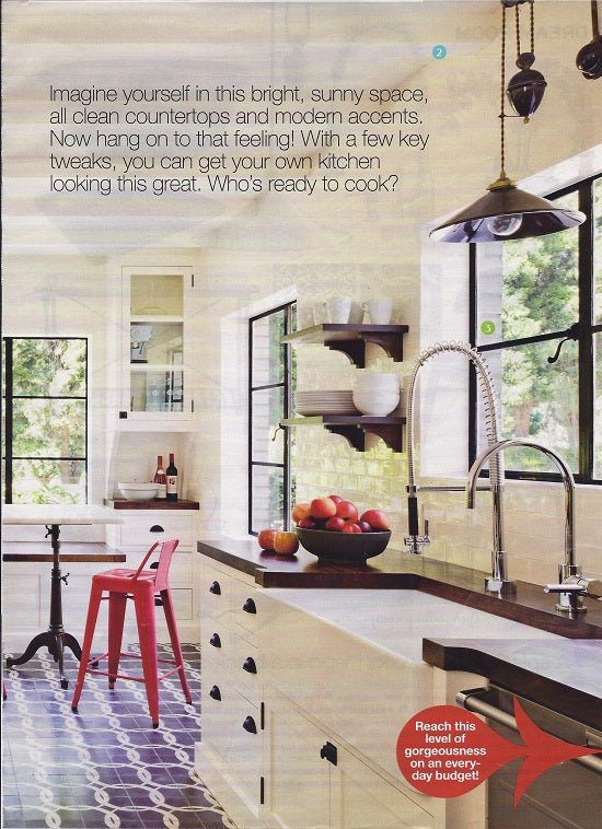 Redbook Magazine: 1 dream kitchen 15 real idees