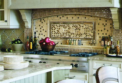 Kitchen Backsplash Design Ideas on Avente Tile Talk  Tile Mural Ideas For Kitchen Backsplashes