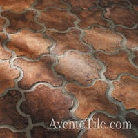 Arabesque Mudejar Spanish Paver Handmade Cement Tile