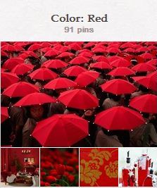 Avente Tile's Red Pinterest Board
