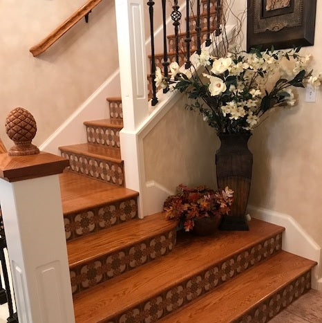 Favorite Stair Riser Tile Designs and Tips