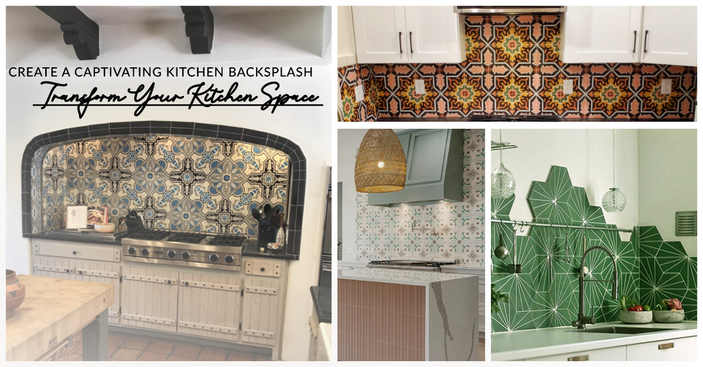Create a Captivating Kitchen Backsplash with Cement Tile