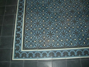 Mixing Patterns for a Cement Tile Rug