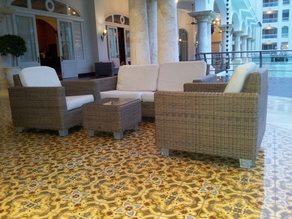 Cement Tile Creates Luxurious Resort Lido
