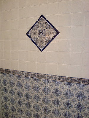Spanish Bath Tile Create a Striking Shower