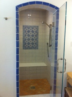 Spanish Tile Creates Classic Look for Bath