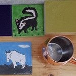 Animal Tiles Provide Fun Accent for Utility Room