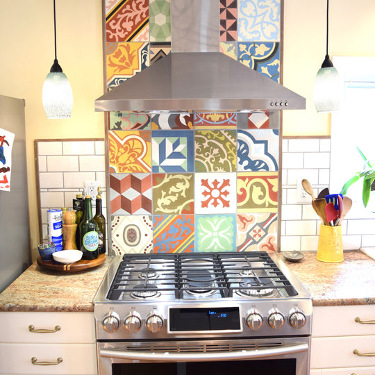 Mission Patchwork Cement Tile Collection